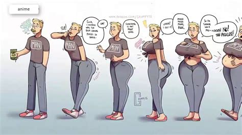 male to female transformation cartoon|SapphireFoxx.com .